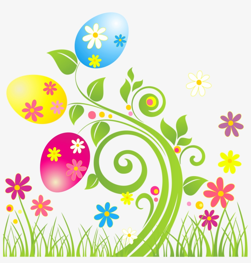 Eggs Png Yahoo Image Search Results - Easter Egg Flowers Clipart, transparent png