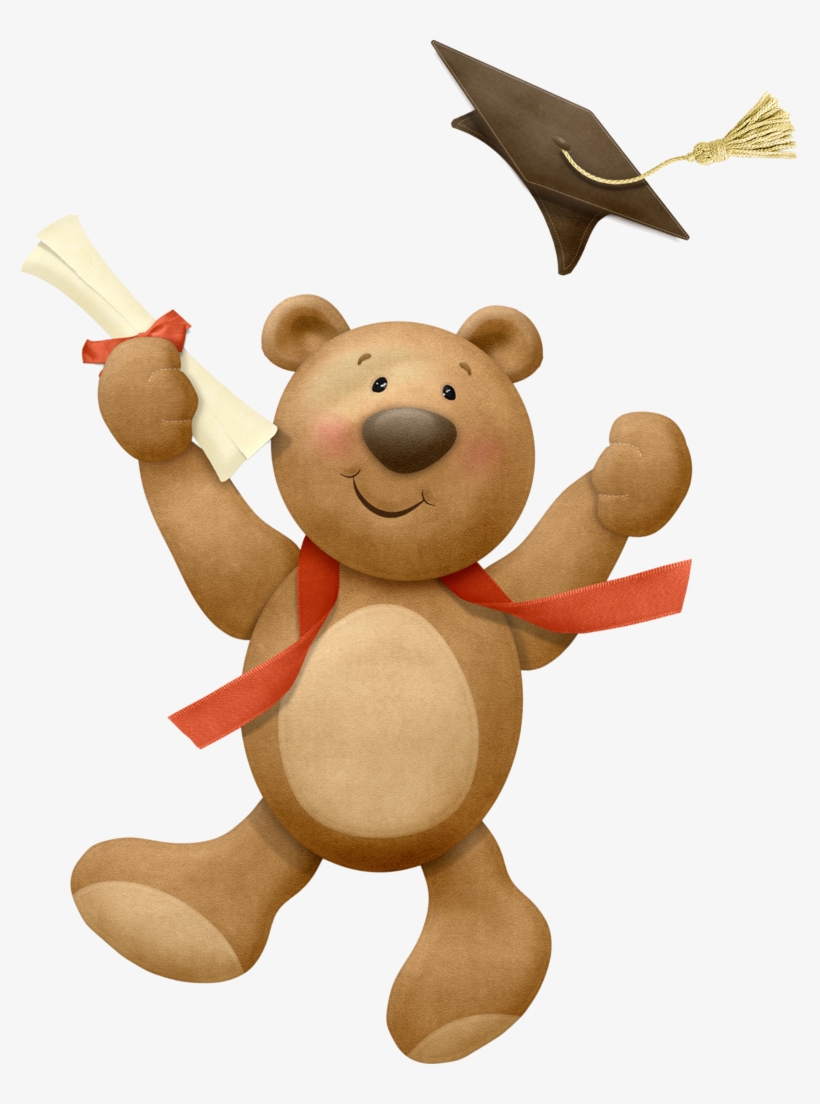 Teddy Clip Art T Bears Pinterest - Bear Graduation Clip Art, transparent png
