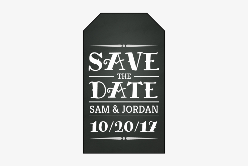 75" X 3" - Save The Date, transparent png