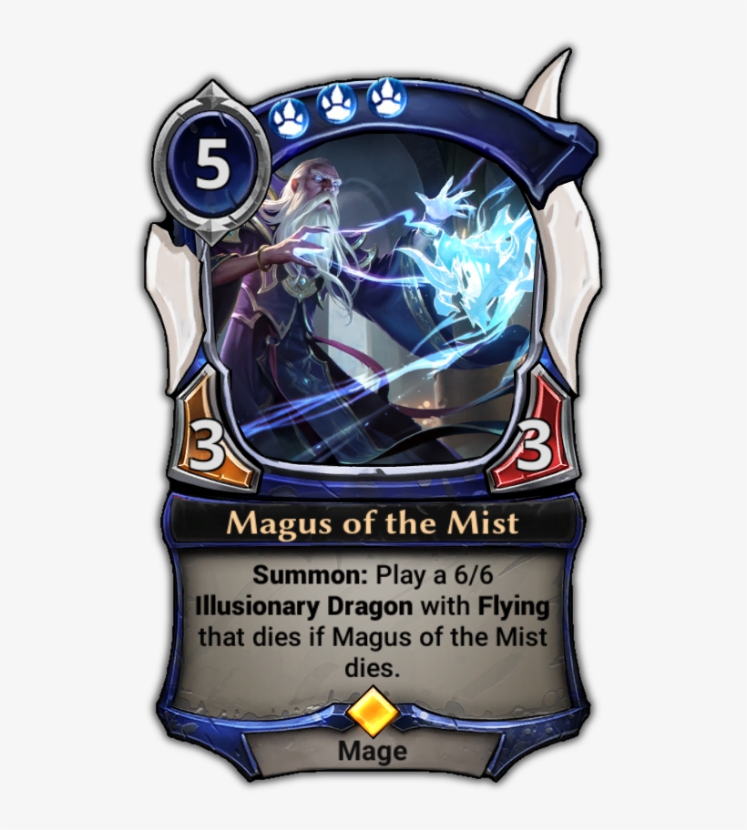 Magus Of The Mist - Eternal Card Game Jekk, transparent png