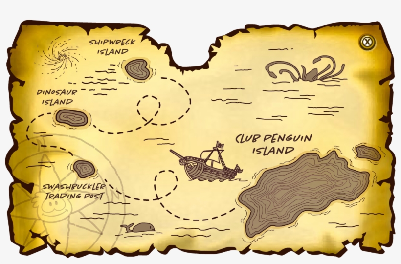 Rockhopper'squest Map - Rockhopper's Quest Map, transparent png