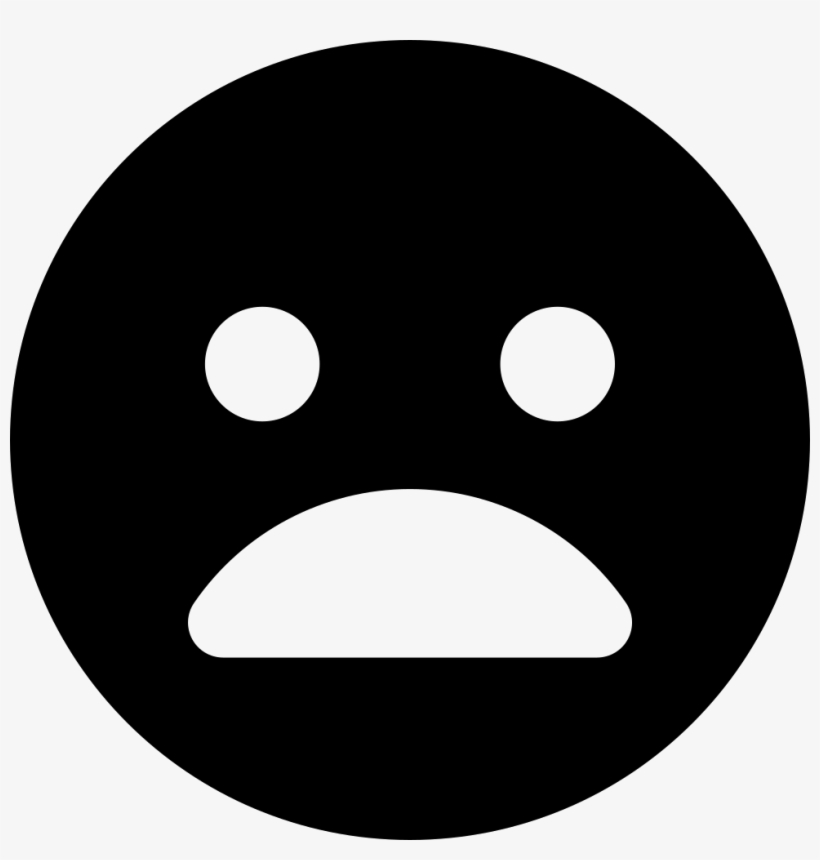Sad Face - - Mood Icon Png, transparent png
