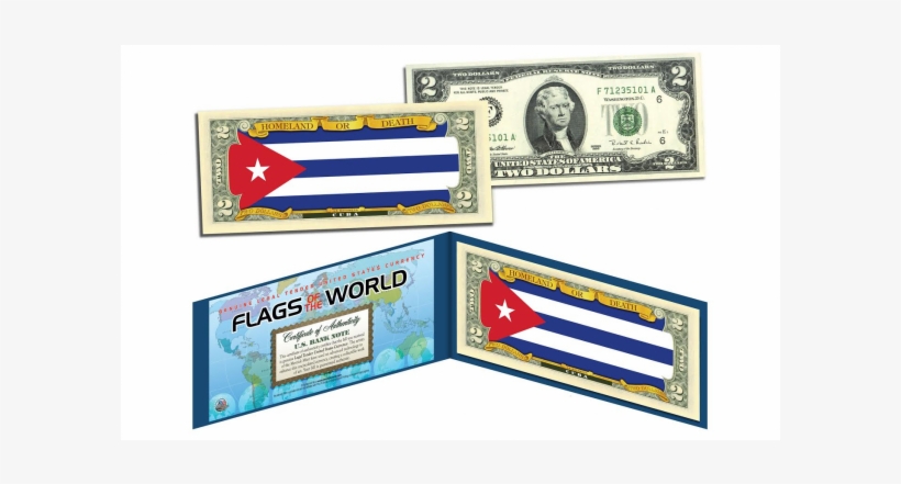 Official Flags Of The World Genuine Legal Tender U - 2 Dollar Bill, transparent png
