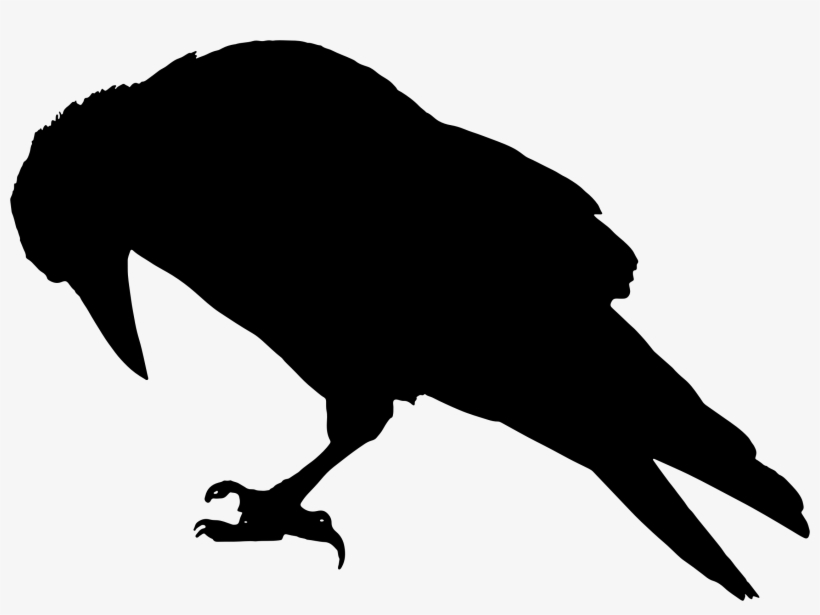 This Free Icons Png Design Of Raven Silhouette 2, transparent png