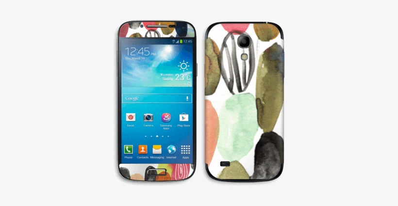 Dots Watercolor - Unbranded Sim Free Unlocked Samsung Galaxy S4 Mini, transparent png