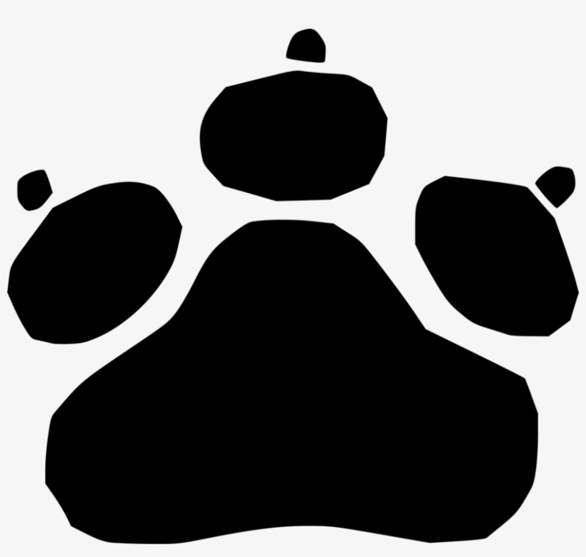 Paw Cat Dog Bear Tiger - Paw, transparent png
