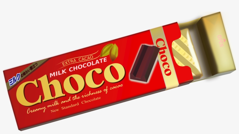 Vector Black And White Stock Lotte Ghana Chocolate - Bar Of Chocolate Clipart, transparent png