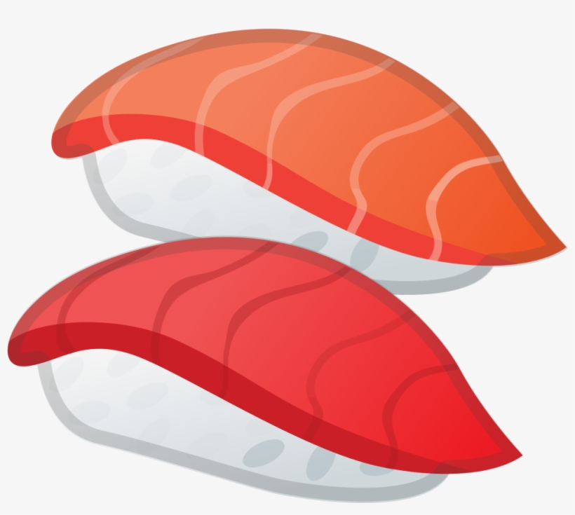 Sushi Icon - 壽司 Emoji, transparent png