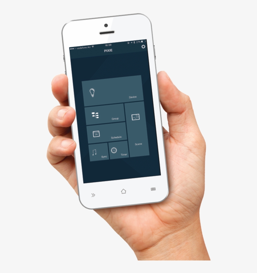 Iluv Bluetooth Smart Alarm Shaker - White, transparent png