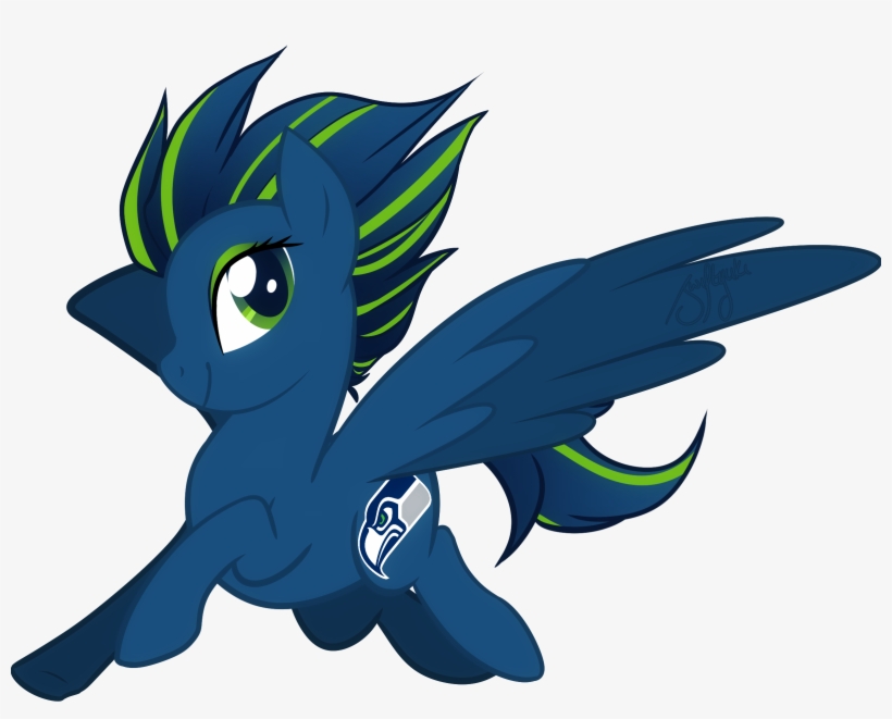 Seahawks Pony - My Little Pony Seahawks, transparent png