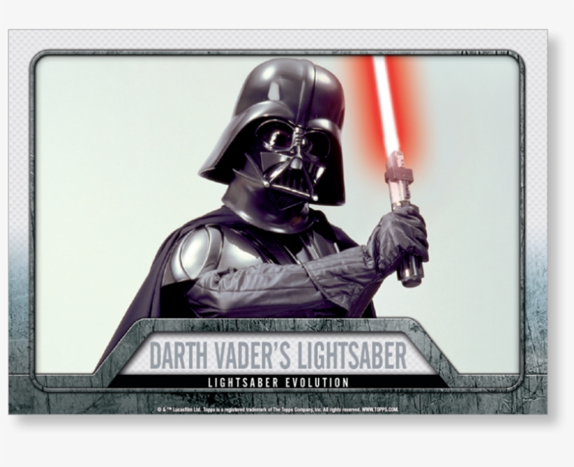 2016 Star Wars Evolution Darth Vader's Lightsaber Evolution - Darth Vader's Lightsaber, transparent png