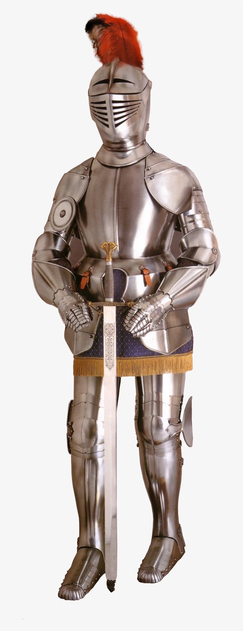Medival Knight Png - Medieval Armour Gladius Halloween Suit Of Armor Costume, transparent png