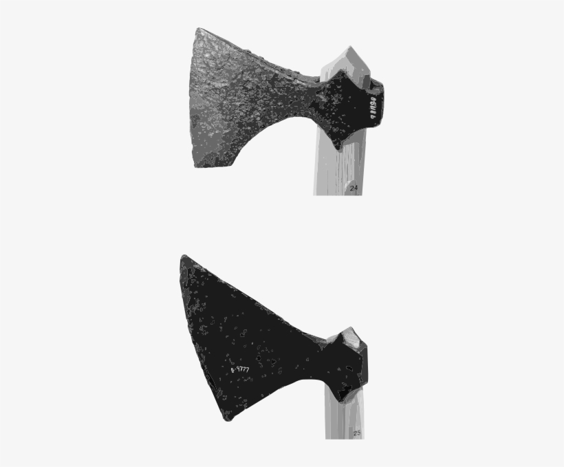 Axe Heads As Well As Swords Were Richly Decorated - Vikings, transparent png