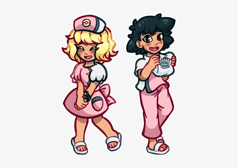 Every Day I Thank Pokemon Sm For Giving Me Nurse Ash - Digital Art, transparent png