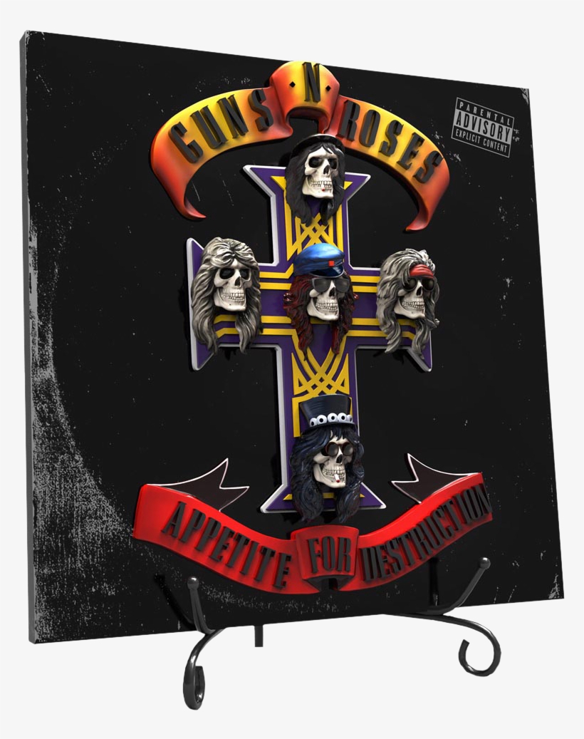 Guns N' Roses - Appetite For Destruction, transparent png