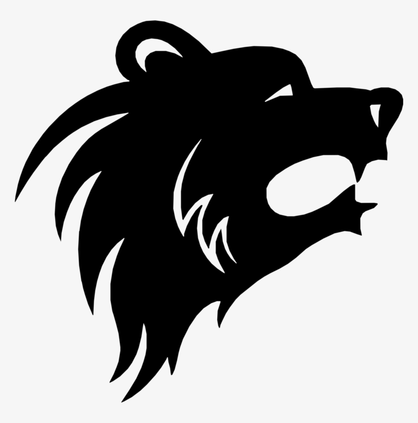 Grizzly Bear Art Silhouette Alaska Peninsula Brown - Alaska Peninsula Brown Bear, transparent png