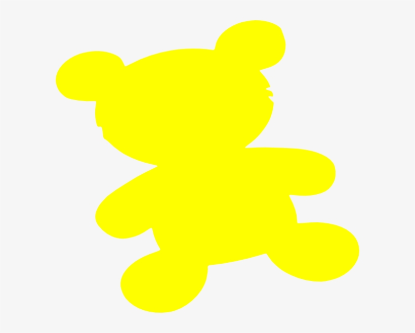 How To Set Use Yellow Teddy Bear Svg Vector, transparent png
