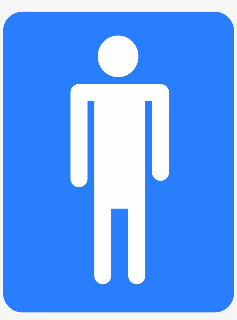 This Free Icons Png Design Of Men Bathroom, transparent png