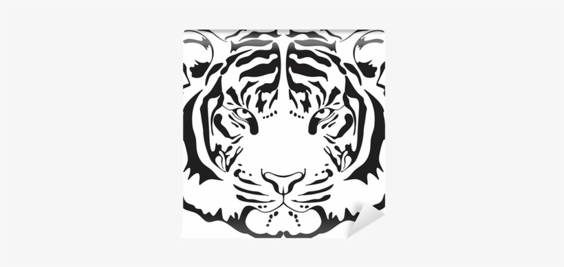 Tiger Wall Stickers, transparent png