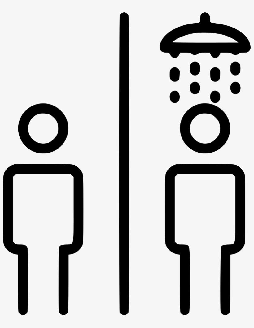 Png File - Shared Bathroom Icon, transparent png