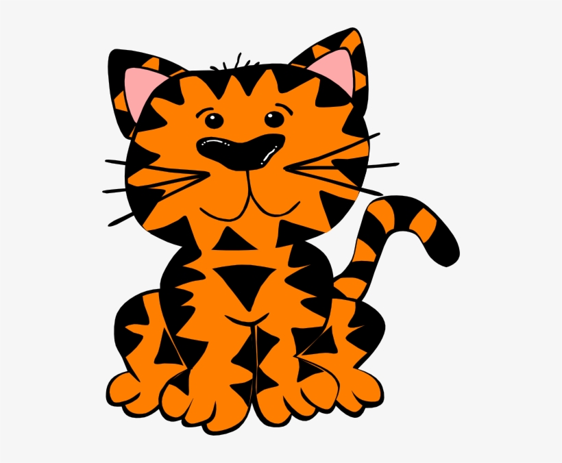 Tiger Clip Art - Cartoon Animal With No Eyes, transparent png