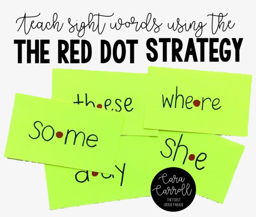 I Wrote Out Each Of Our Sight Words On An Index Card - First Grade, transparent png