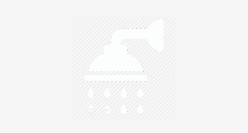 Kitchen Fitters Plymouth - Shower Icon White Transparent, transparent png