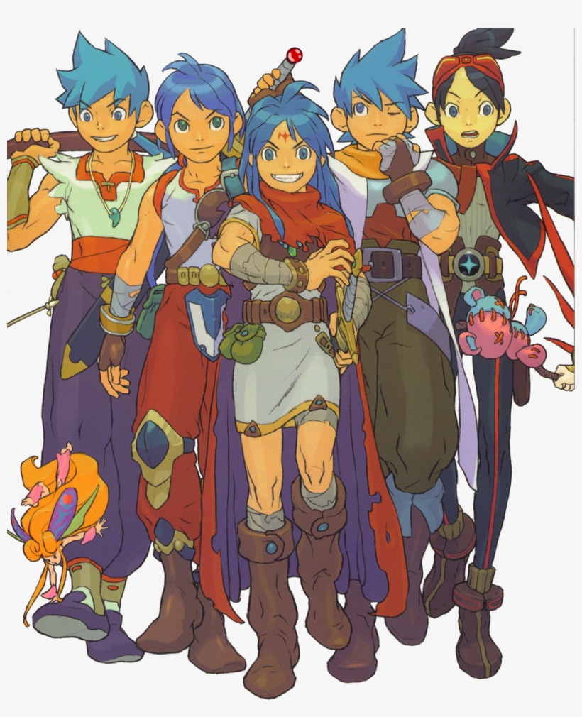 Breath Of Fire 1 Characters - Breath Of Fire: Official Complete Works, transparent png