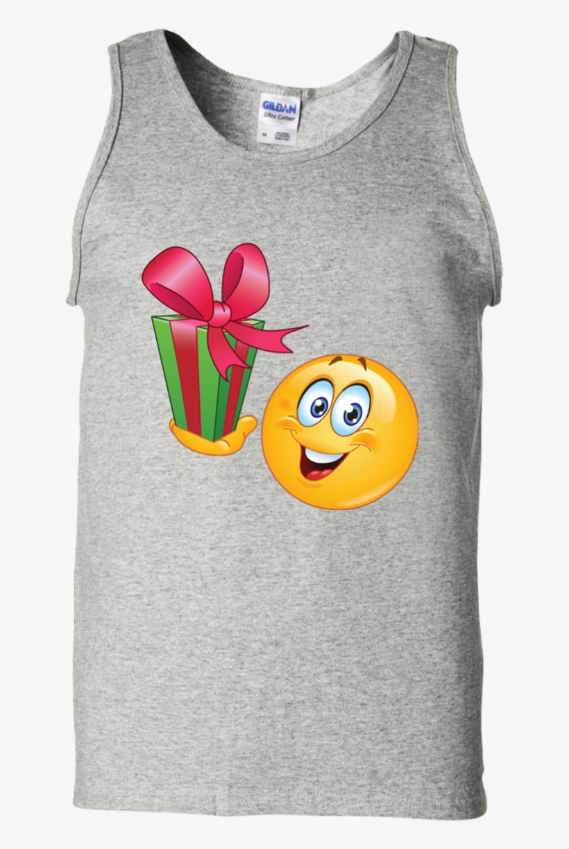 Funny Christmas Emoji T Shirt G220 Gildan 100% Cotton - Bunkieshop Husky Dad Shirt Dog Lover Father's Day Gift, transparent png