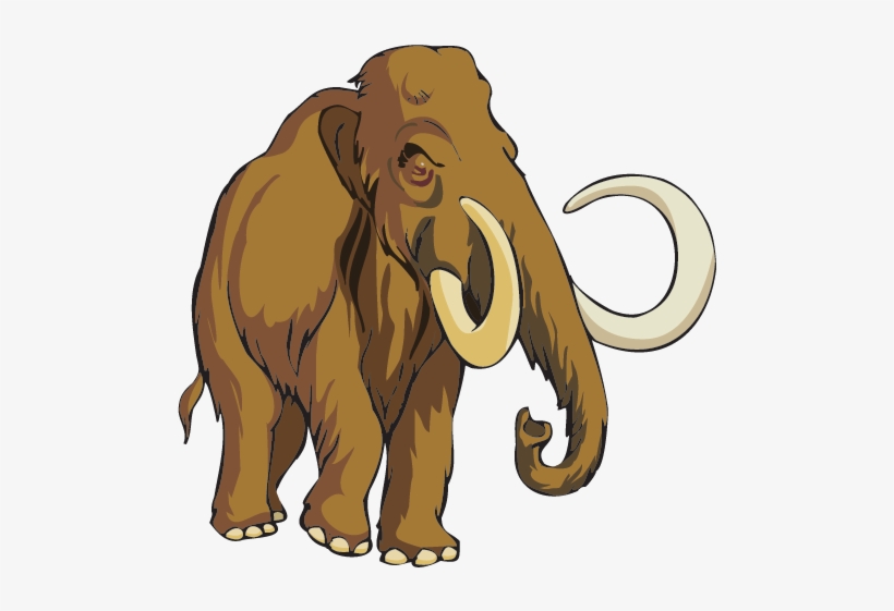 Mammoth Vector Clip Royalty Free Download - Woolly Mammoth Clipart, transparent png