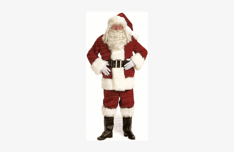 Santa Costume - Adorable Professional Father Christmas Costume, transparent png