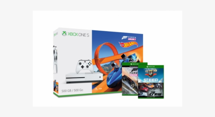 Xbox One S Forza Horizon 3 Hot Wheels Bundle With Free - Xbox One S Hot Wheels, transparent png