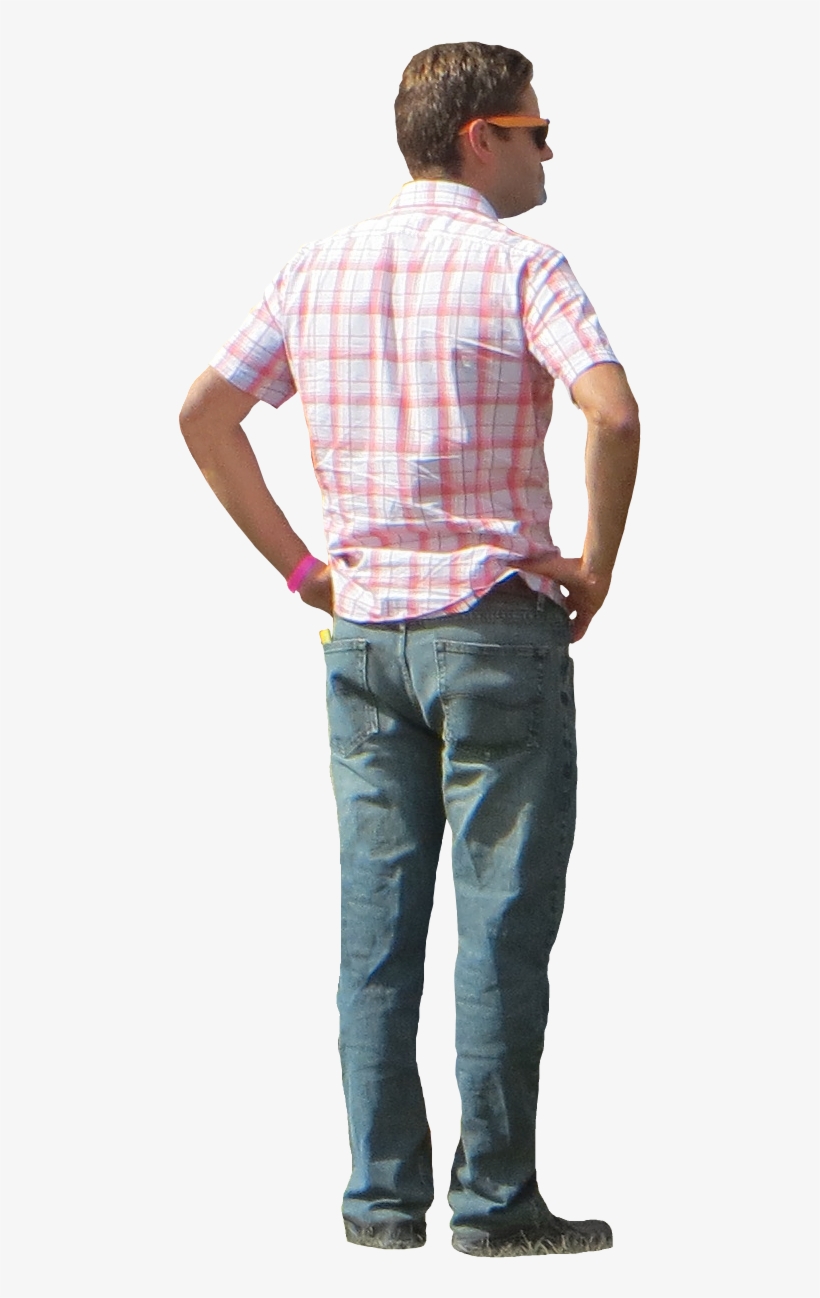 Hombre Observando Photoshop, People, Men - Persona De Espaldas Png, transparent png