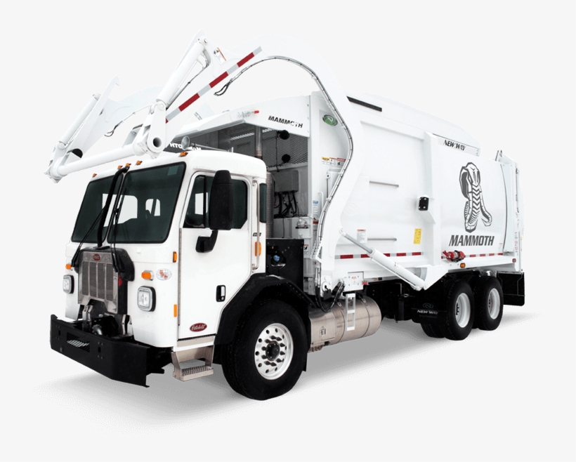 New Way Mammoth Front Loader Refuse Truck - Truck, transparent png