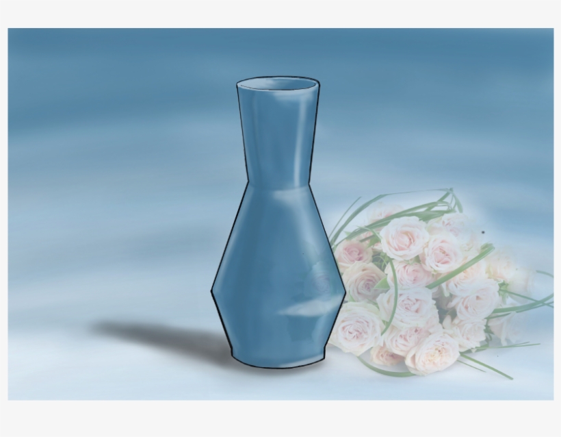 Vase, transparent png