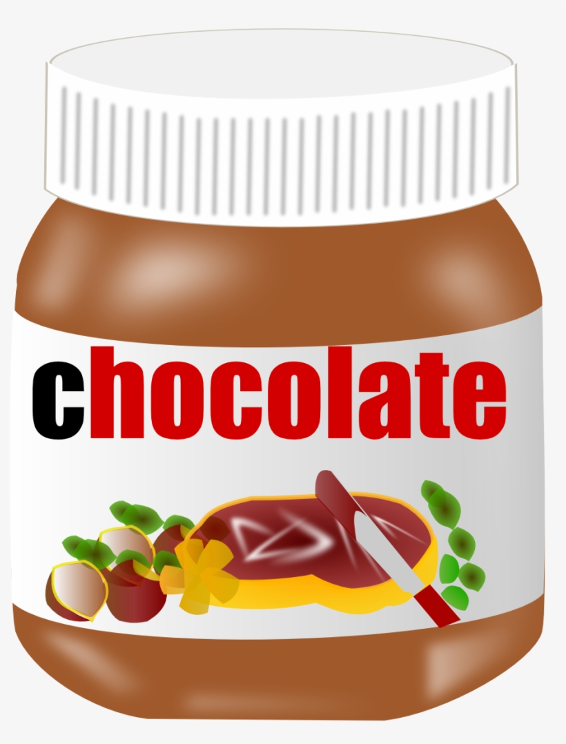 Graphic Freeuse Library Clipartist Net Clip Art Food - Chocolate Jar Vector, transparent png