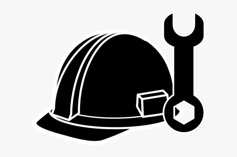 Hard Hat Silhouette, transparent png