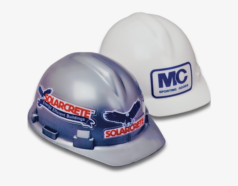 Hard Hat Helmet Decals - Hard Hat With Stickers, transparent png