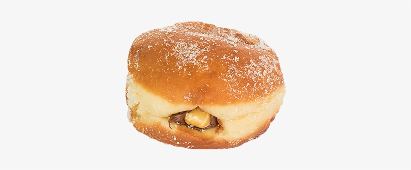 Nutella Filled Doughnut - Fast Food, transparent png