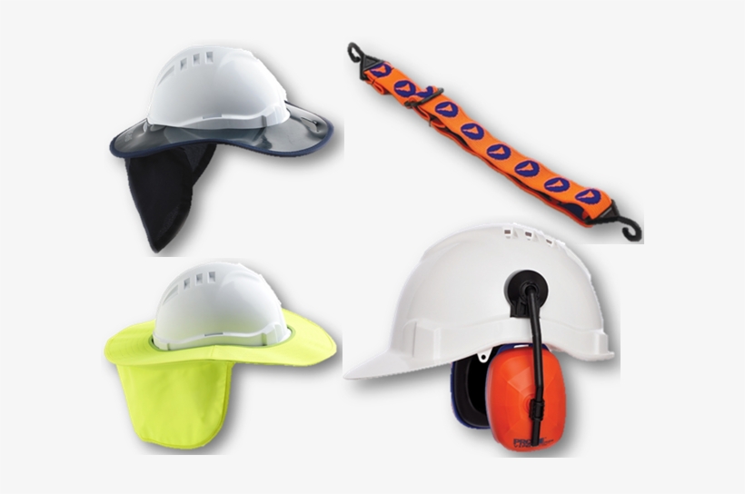 Hard Hat Accessories - Viper Hard Hat Attachable Earmuffs, transparent png