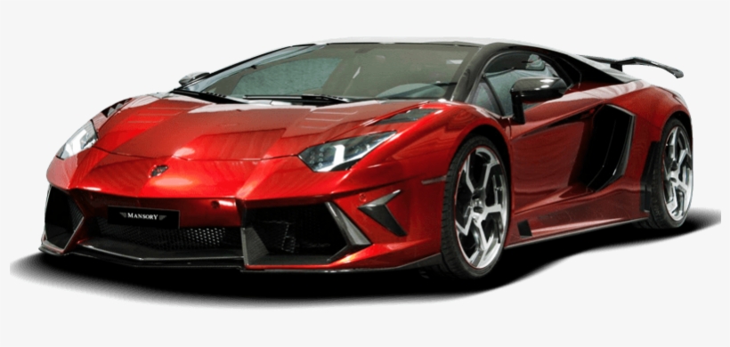 Red Lamborghini - Lamborghini Transparent Png, transparent png