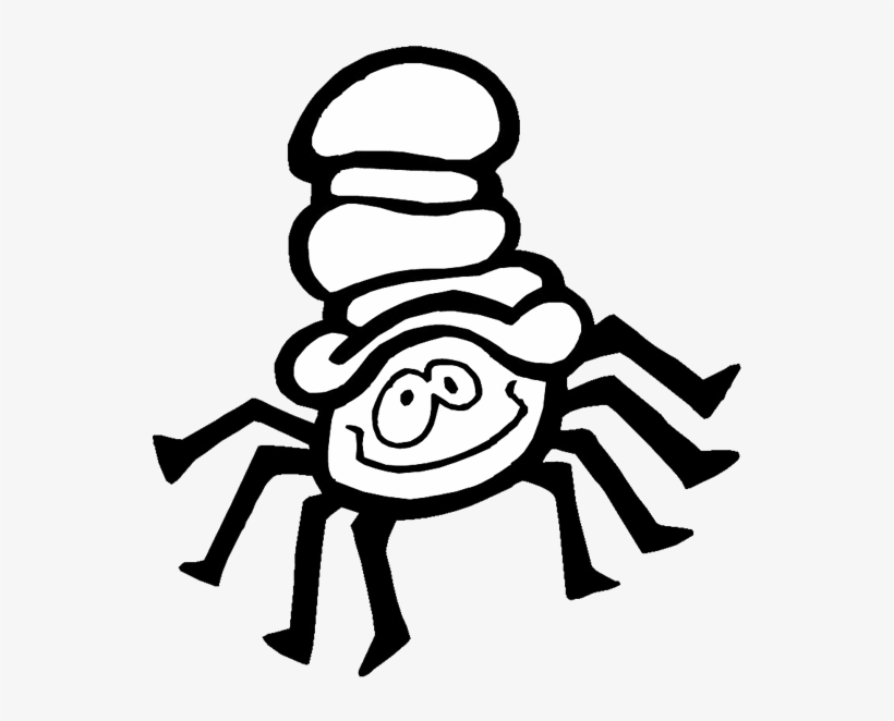 Tarantula Drawing Coloring Page - Coloring Book, transparent png