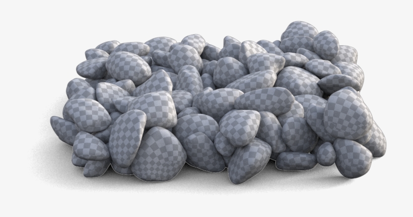 Pebble Stone Free Png Image - Pebble Stone 3d Model Free Download, transparent png