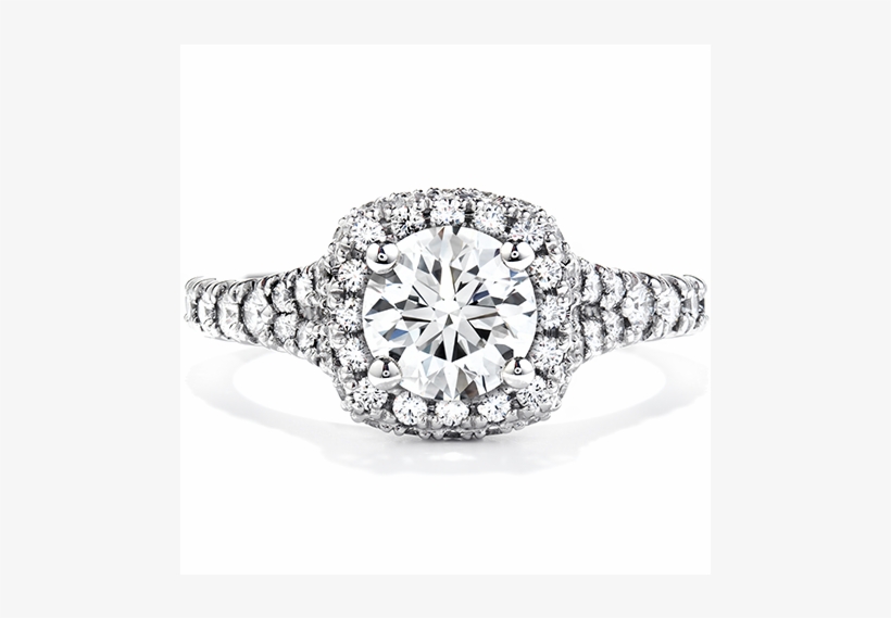 Hearts On Fire Acclaim Engagement Ring, transparent png