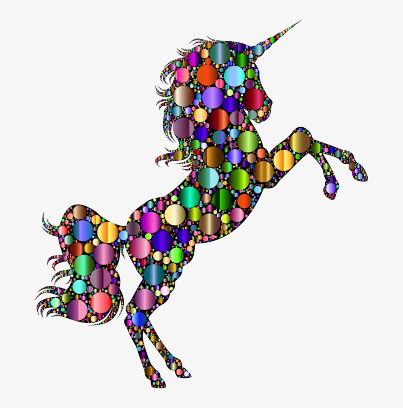 Horse Unicorn Silhouette Legendary Creature Computer - Pink And Purple Unicorn, transparent png