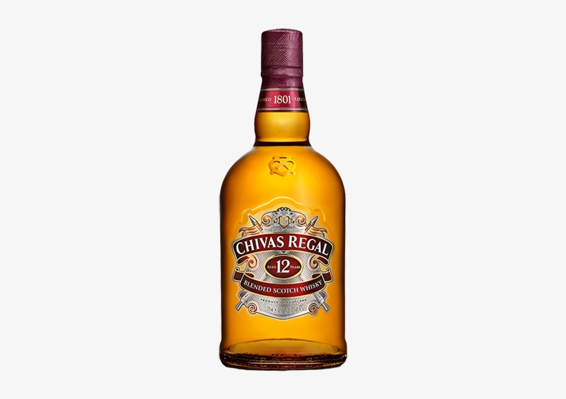 Svg Free Library Alcohol Vector Jameson Bottle - Chivas Regal 12yo 200ml, transparent png