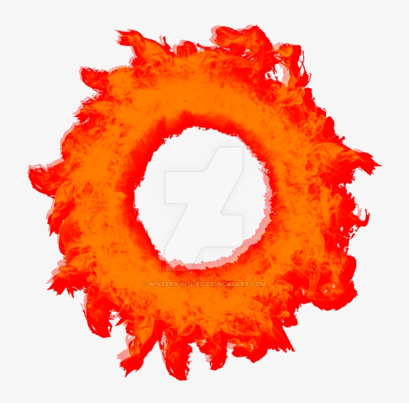 Ring Of Fire By Winters In Lieu Clipart - Circle, transparent png