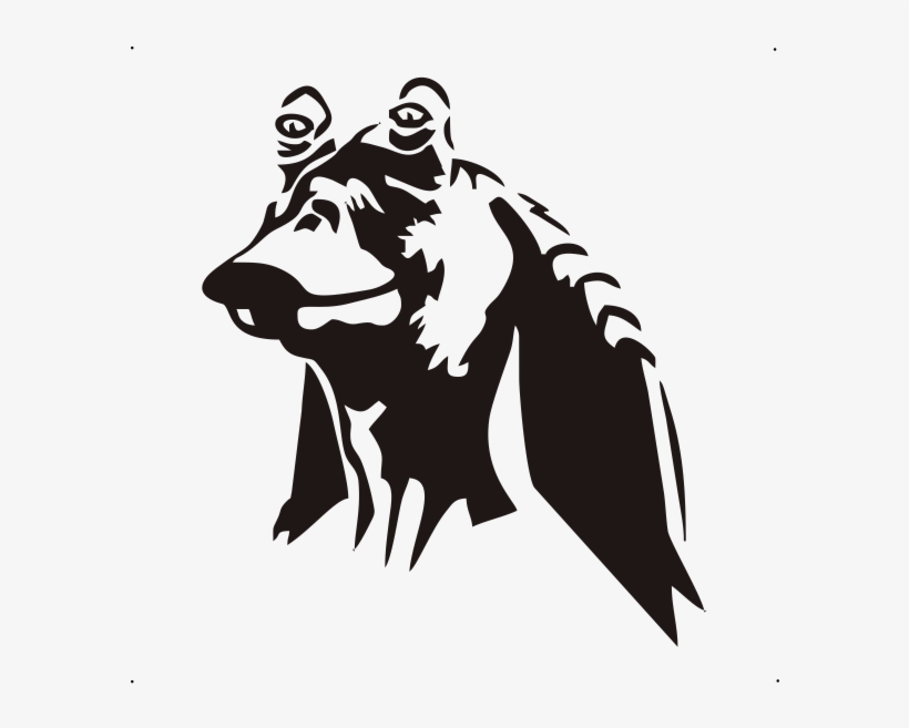 Jar Jar Binks Bag, transparent png