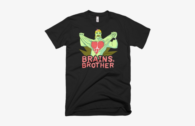 "brains Brother" Men's - Flyers Gritty T Shirt, transparent png