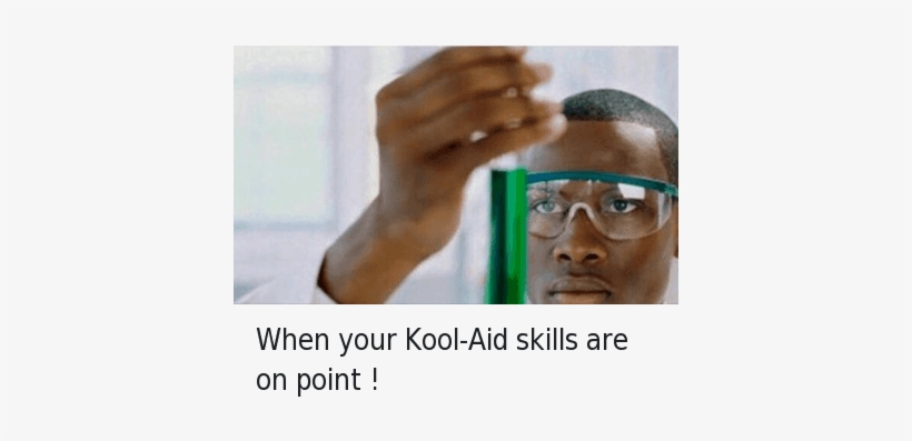 Kool Aid, Aids, And Kool - Guy Holding Test Tube, transparent png